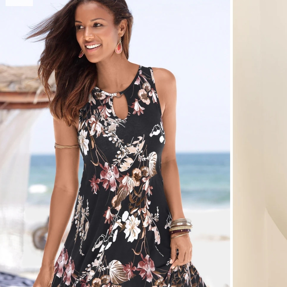 Floral Sleeveless Dress